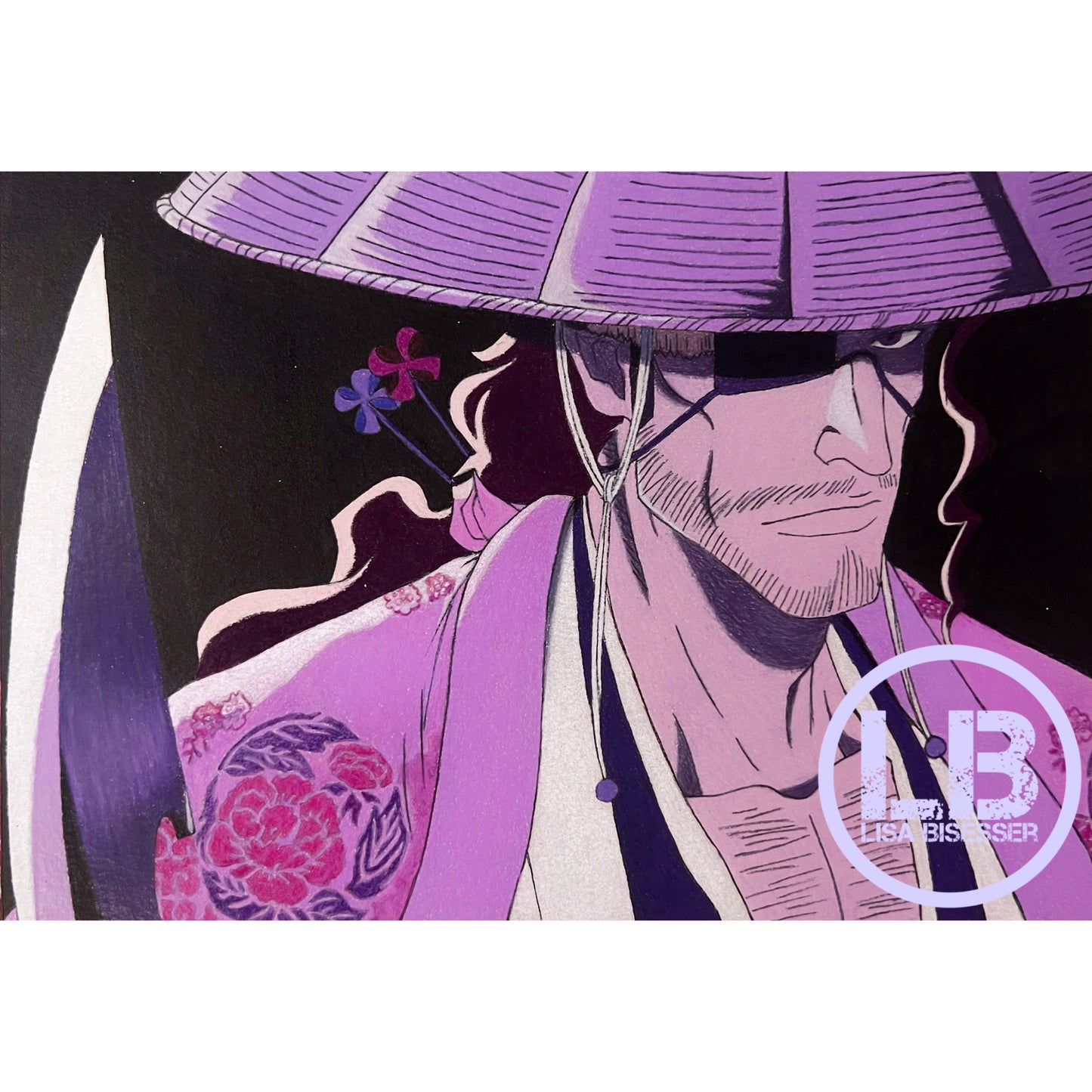 Shinsui Kyouraku Bleach TYBW - Art Print