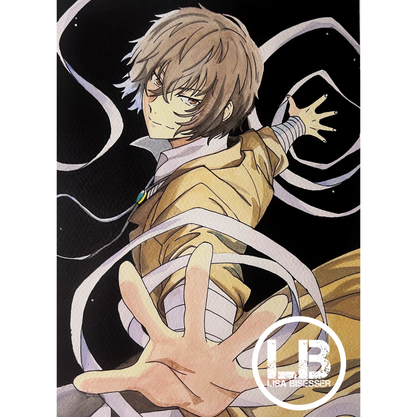 Osamu Dazai - Art Print