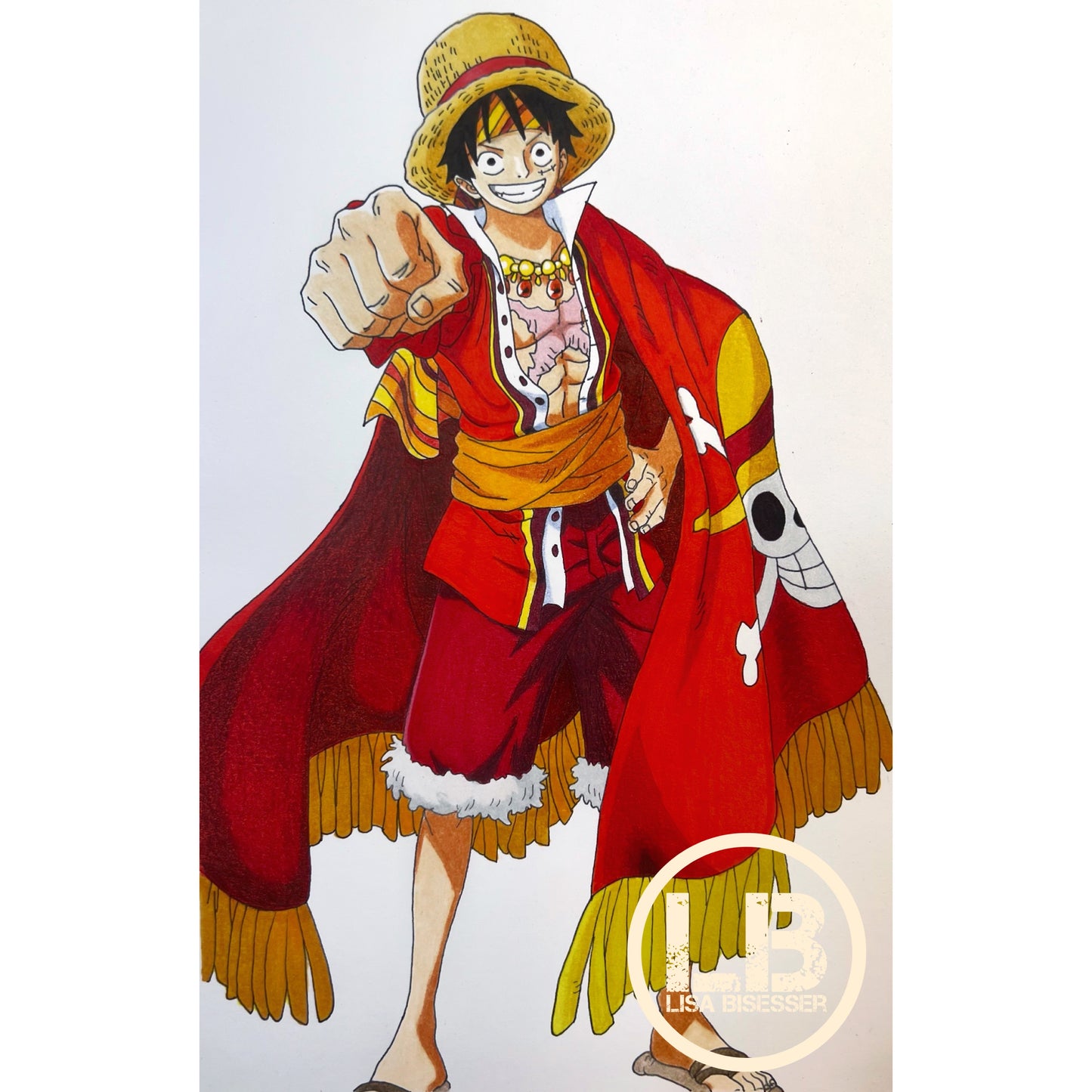 Straw Hat Luffy - Art Print