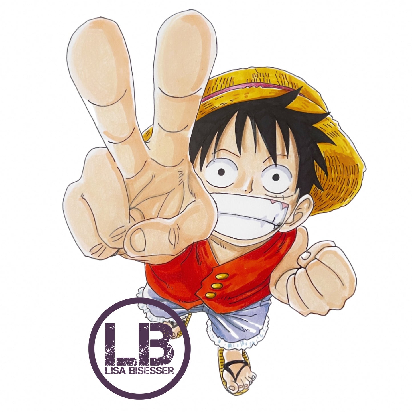 Luffy Art Print