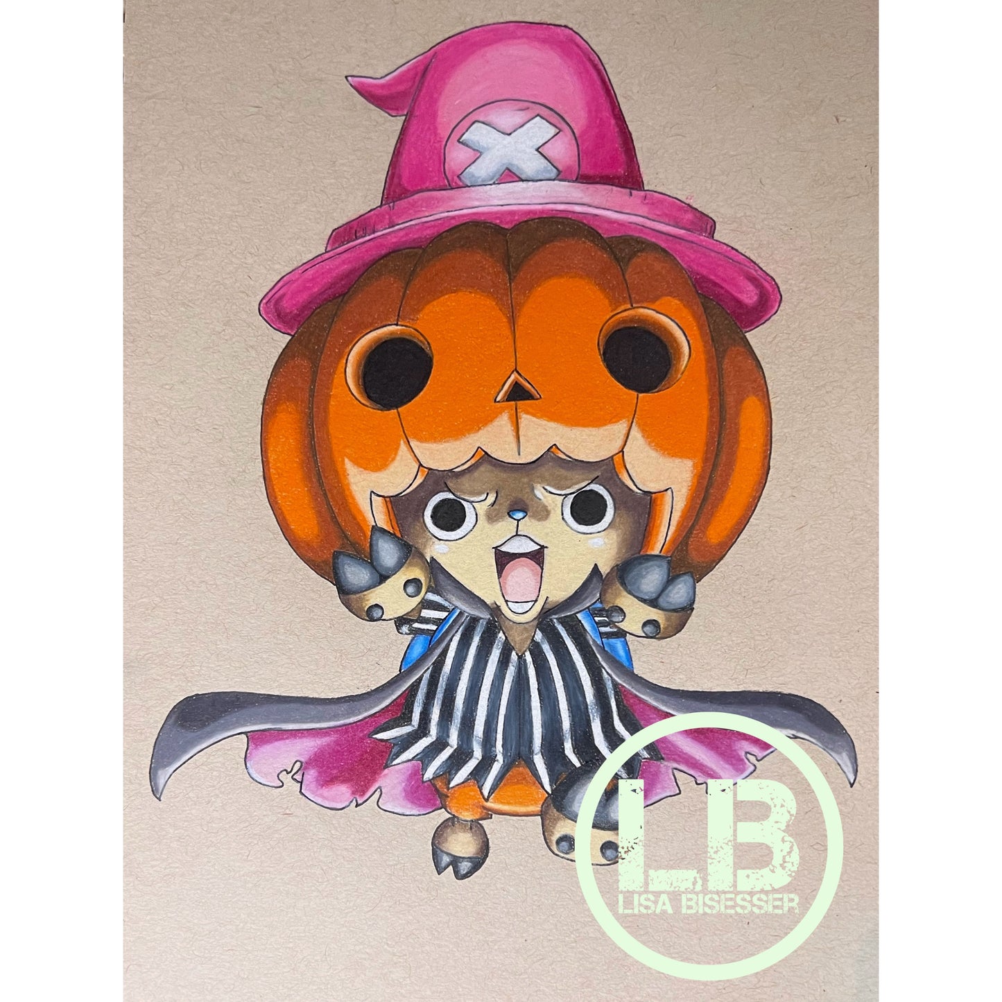 Tony Tony Choper Halloween Print