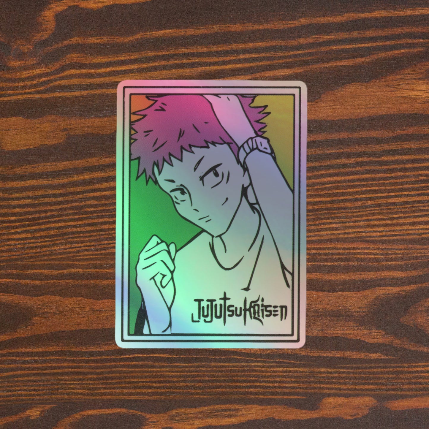 Yuji Holographic stickers