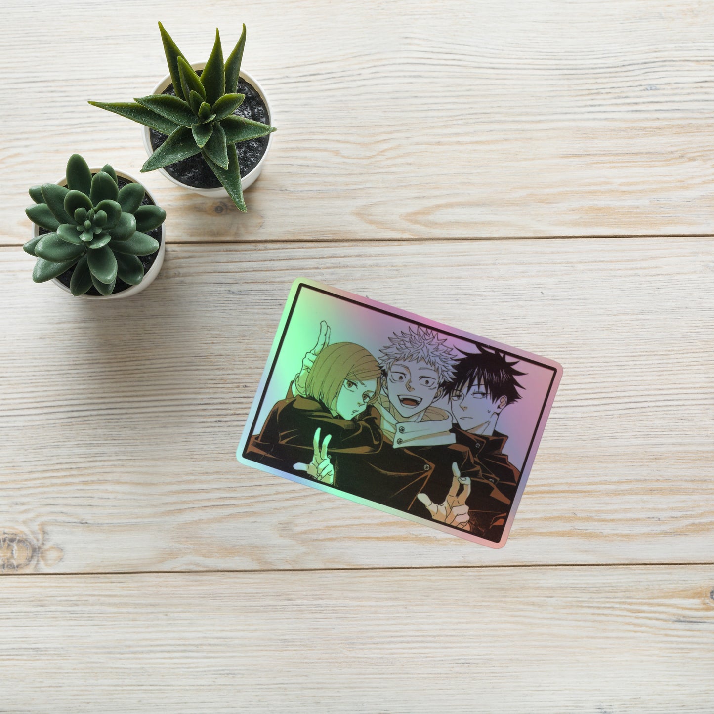 JJK Friends Holographic stickers