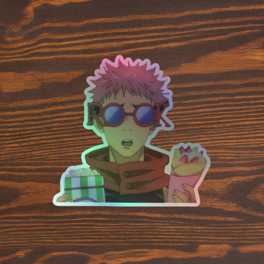 Itadori Holographic stickers