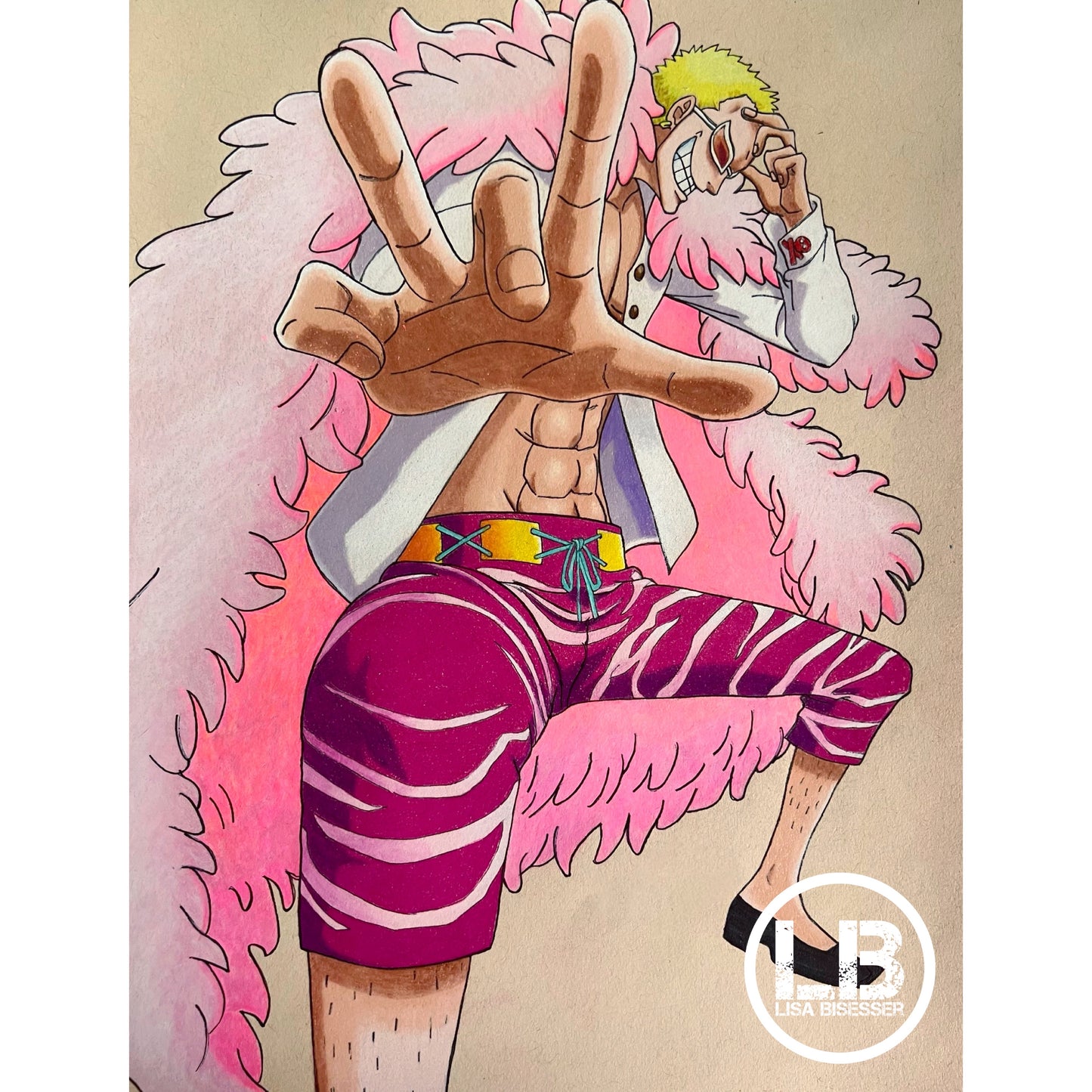 Doflamingo - Art Print