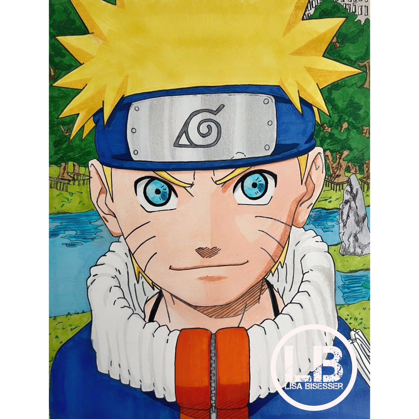 Naruto Uzumaki - Art Print