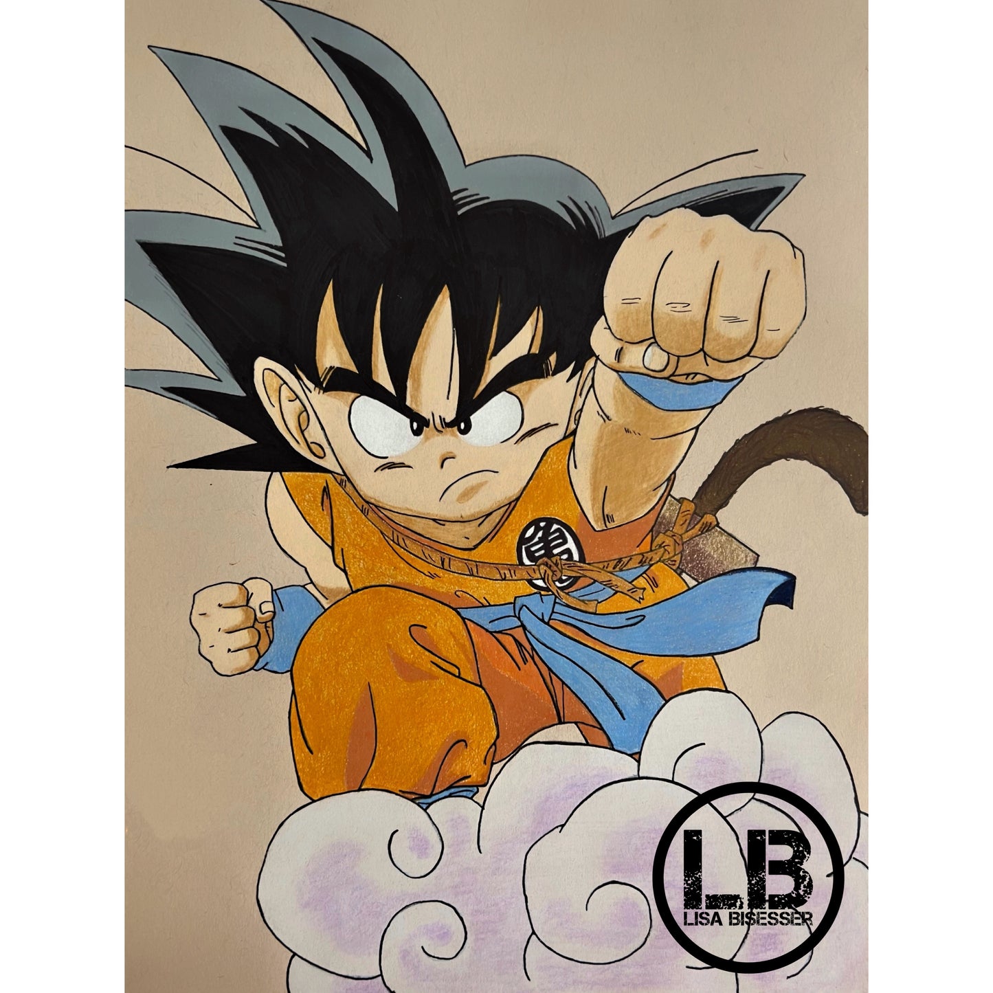 Young Goku - Art Print