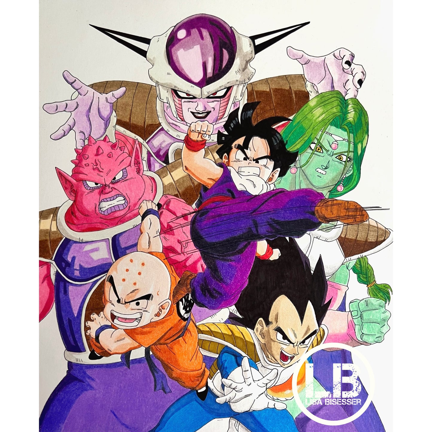 DBZ Namek Saga - Art Print