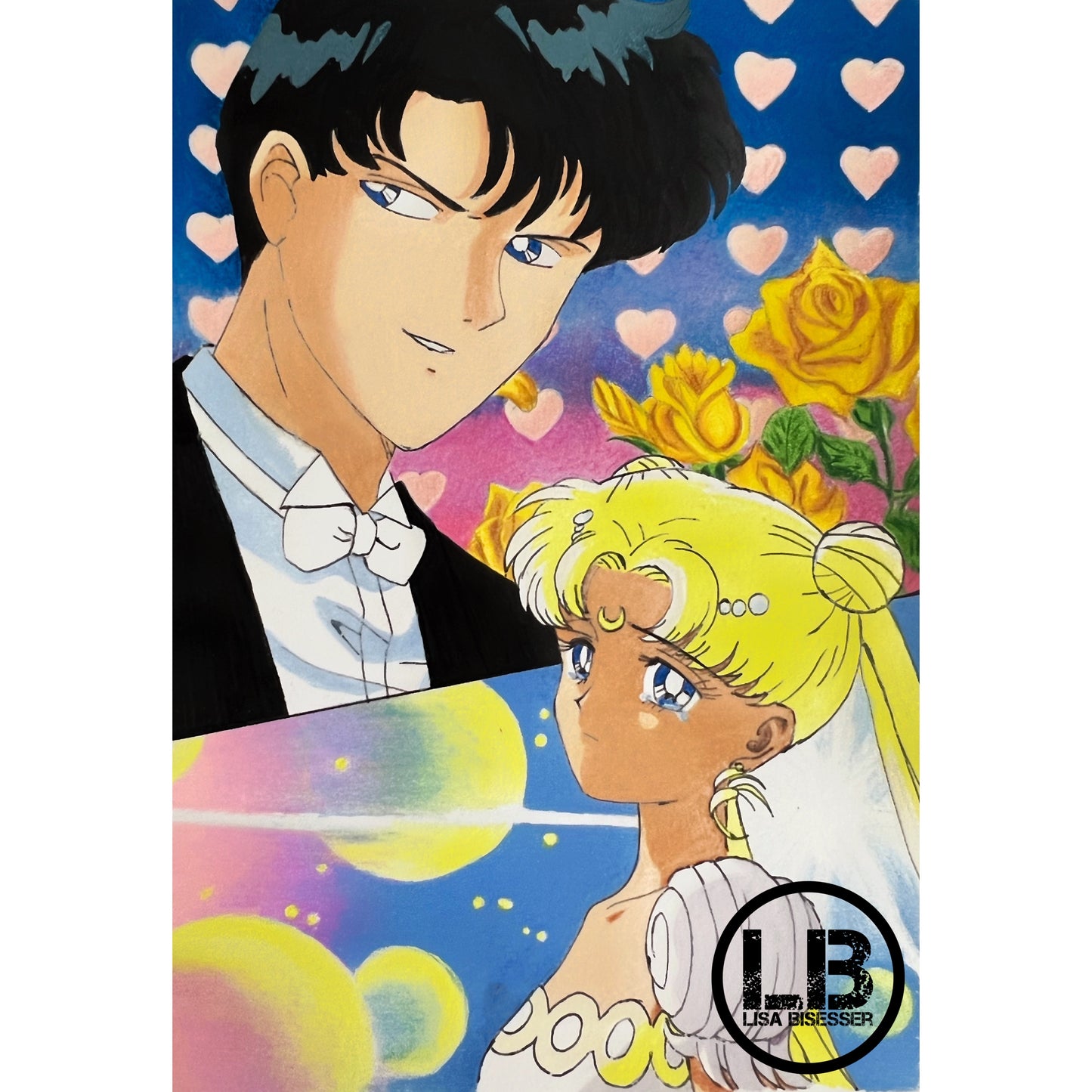 Serena and Darien - Art Print